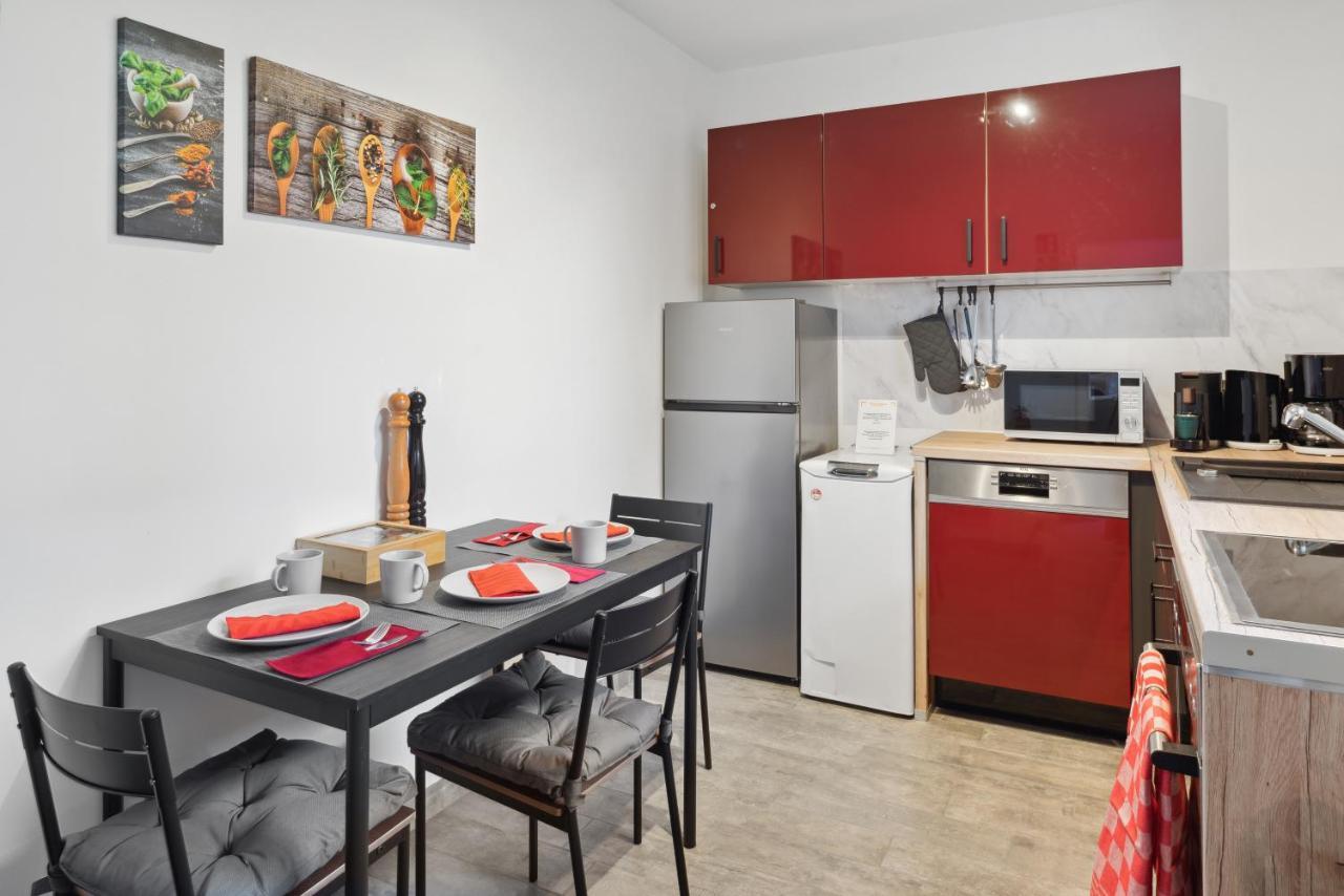 1 Zi. Wohnung, 34M², Parken, Messe Dus 뒤스부르크 외부 사진