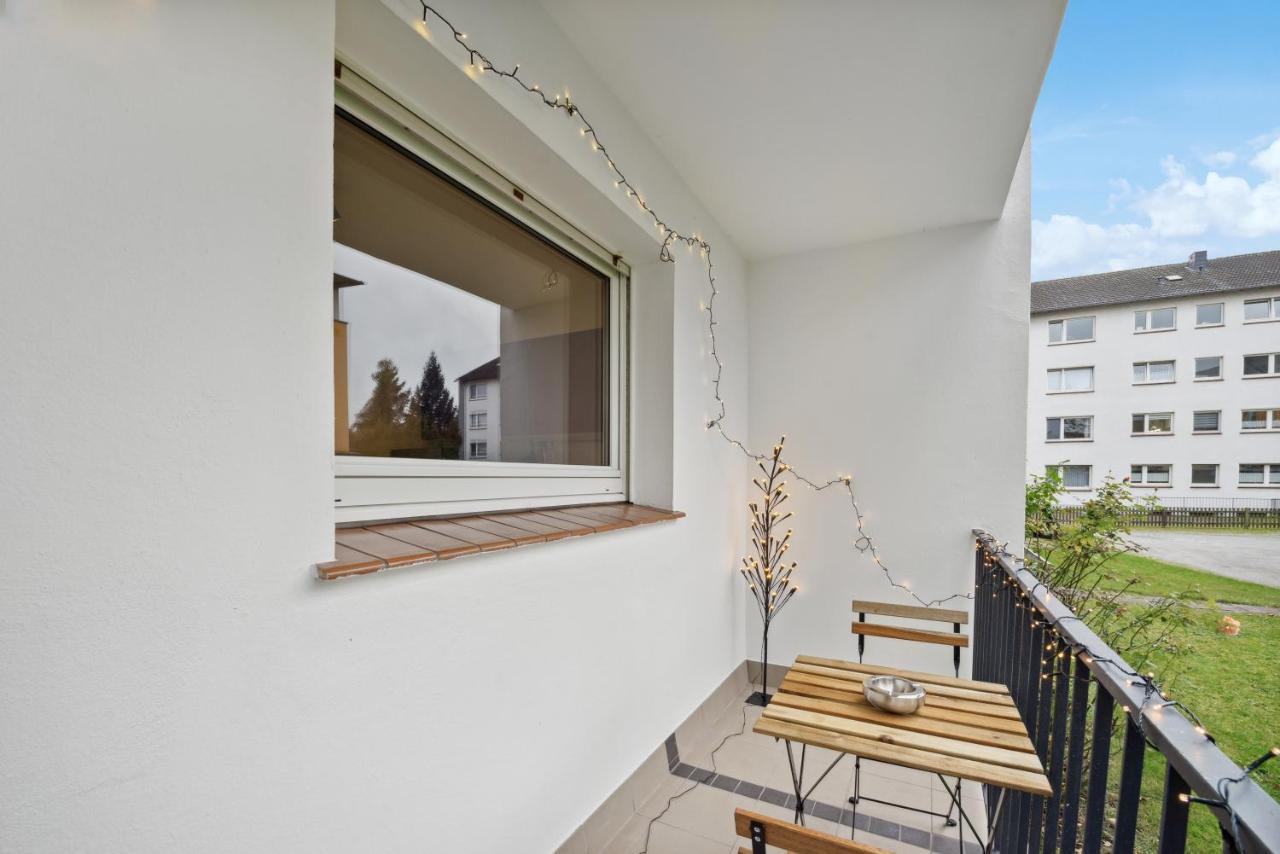1 Zi. Wohnung, 34M², Parken, Messe Dus 뒤스부르크 외부 사진